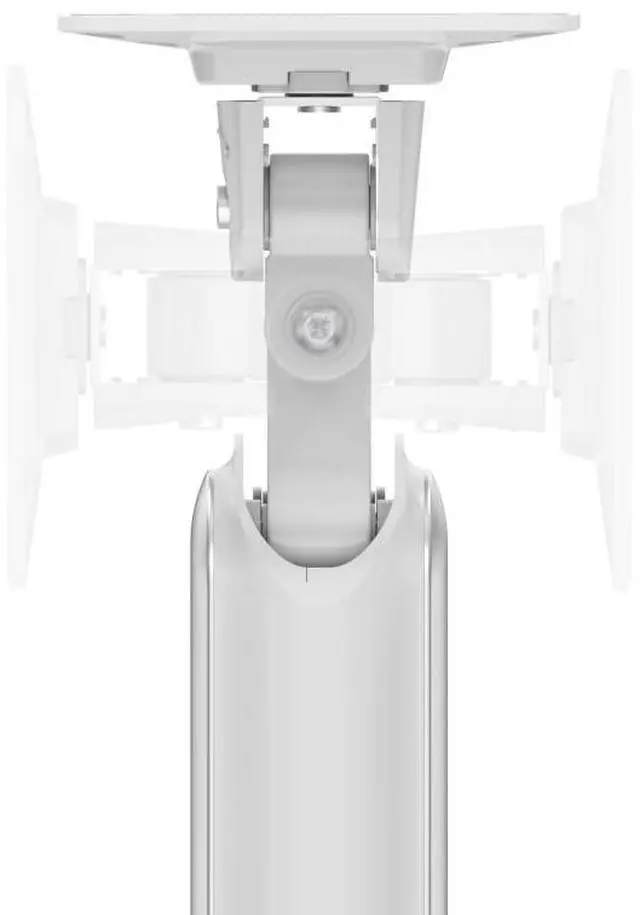 Alt view image 6 of 7 - Devo Gaming Monitor Arm - Flexi Pro 2 - White/Silver
