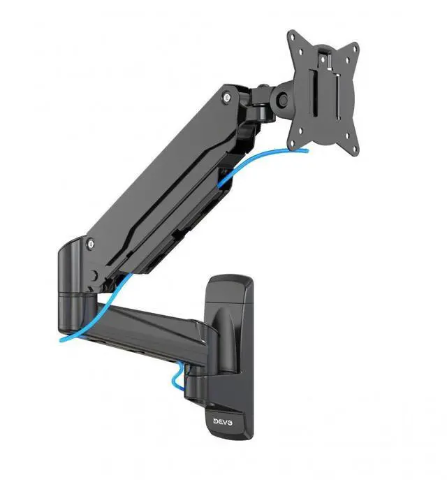Alt view image 7 of 7 - Devo Gaming Wall Monitor Arm - 1 Monitor