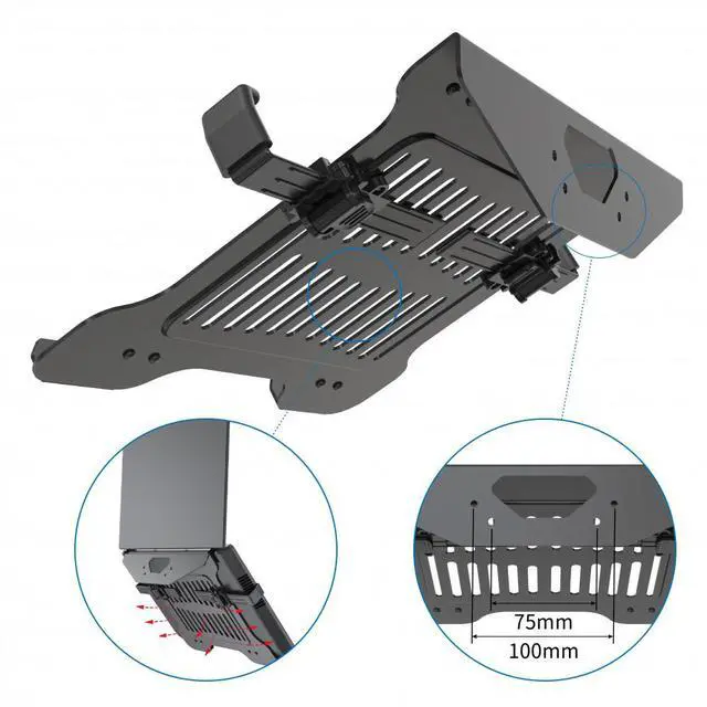 Alt view image 5 of 7 - Devo Gaming Monitor Arm Laptop Support