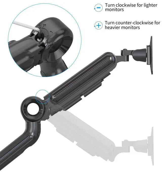 Alt view image 3 of 7 - Devo Gaming Monitor Arm - Flexi Pro 2 - Black