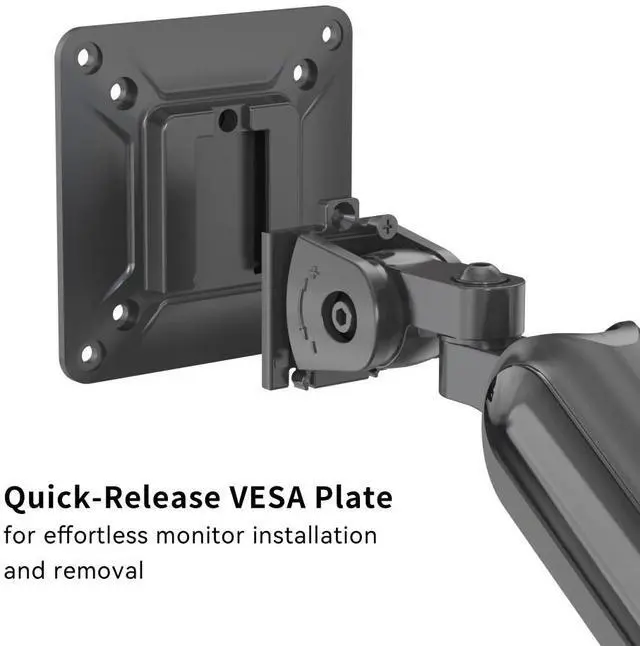 Alt view image 2 of 7 - Devo Gaming Monitor Arm - Flexi Pro 2 - Black