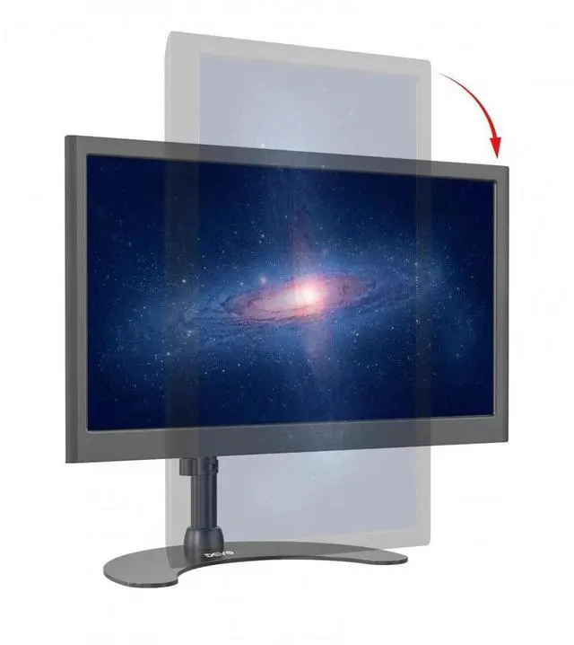 Alt view image 4 of 7 - Devo Gaming Monitor Table Arm - 1 monitor