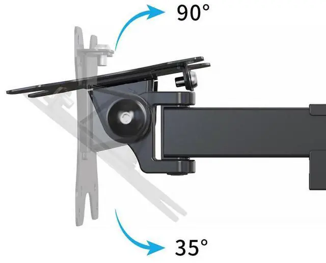 Alt view image 2 of 7 - Devo Gaming Monitor Table Arm - Core 2