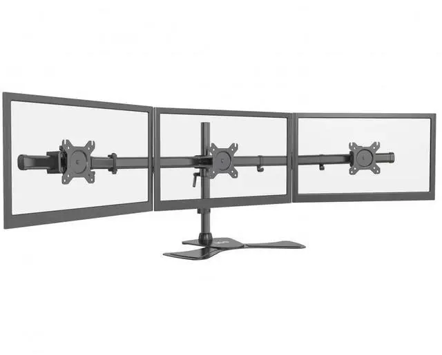 Alt view image 4 of 7 - Devo Gaming Monitor Table Arm - 3 monitors