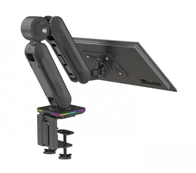 Alt view image 4 of 7 - Devo Gaming Monitor Arm - Flexi Elite 1 - Black