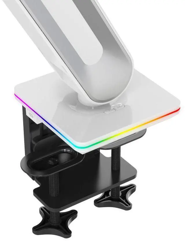Alt view image 6 of 7 - Devo Gaming Monitor Arm - Flexi Elite 1 - White