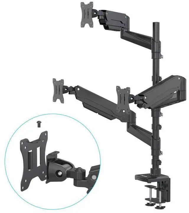 Alt view image 2 of 7 - Devo Gaming Monitor Arm - TriFlex