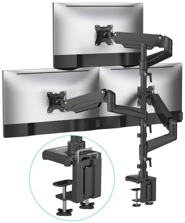 Alt view image 3 of 7 - Devo Gaming Monitor Arm - TriFlex