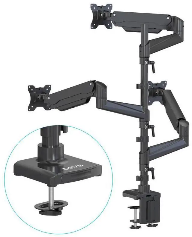 Alt view image 6 of 7 - Devo Gaming Monitor Arm - TriFlex