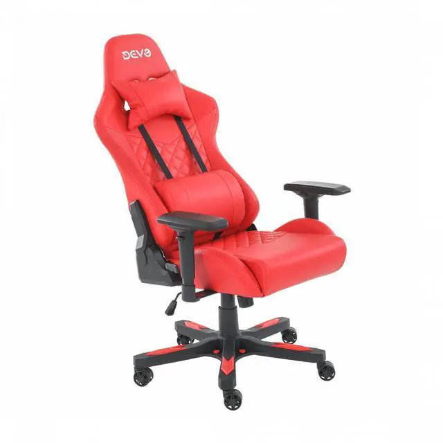 Alt view image 5 of 7 - Devo Gaming Chair - Alpha v2 Red