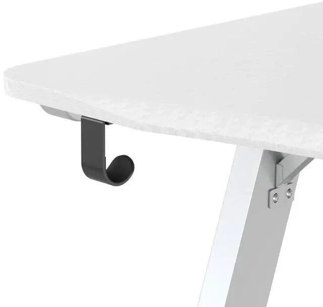 Alt view image 5 of 7 - Devo Gaming Table - Axie - White