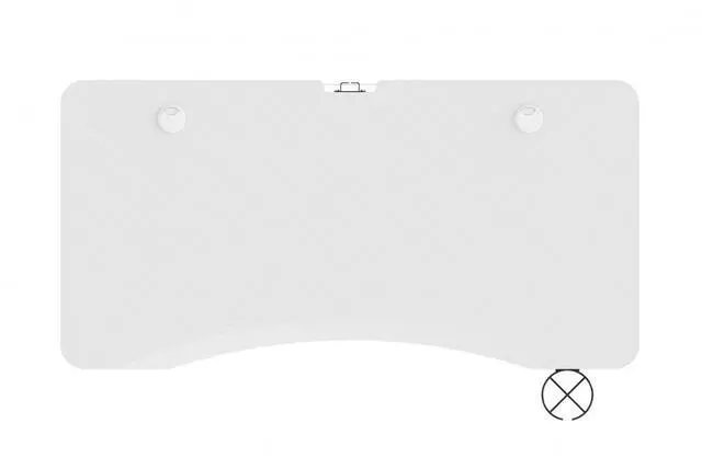 Alt view image 7 of 7 - Devo Gaming Table - Axie - White