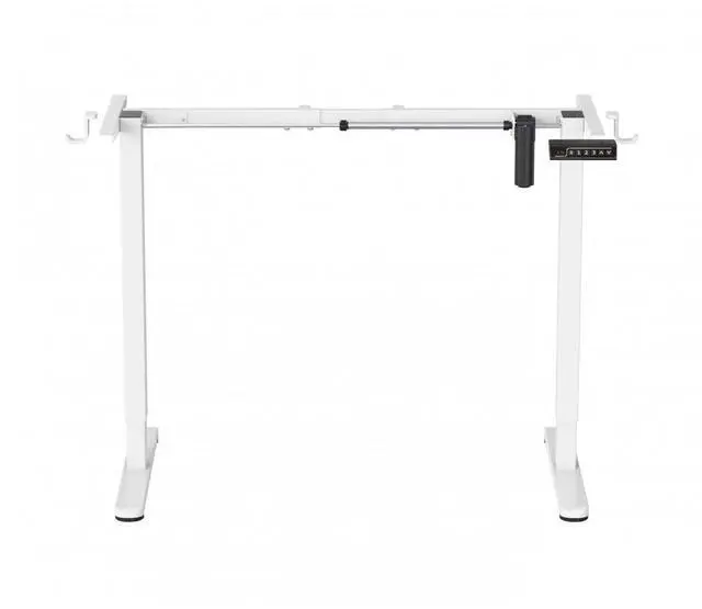 Alt view image 3 of 6 - Devo Gaming Table - AGR Lite Frame - White