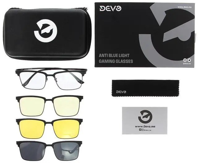 Alt view image 4 of 5 - Devo Gaming Glasses - Devosion