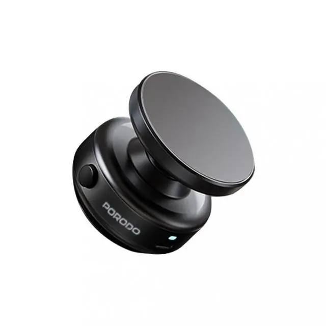 Alt view image 2 of 3 - Porodo Auto Electric Suction Magsafe Mount - Black