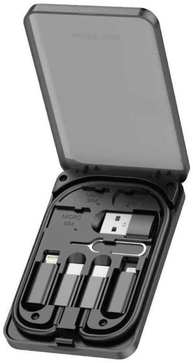 Alt view image 4 of 5 - Green Lion 3 in 1 Ultimate Combo (Smart Watch/Earbud/Multi Travel Box) - Black