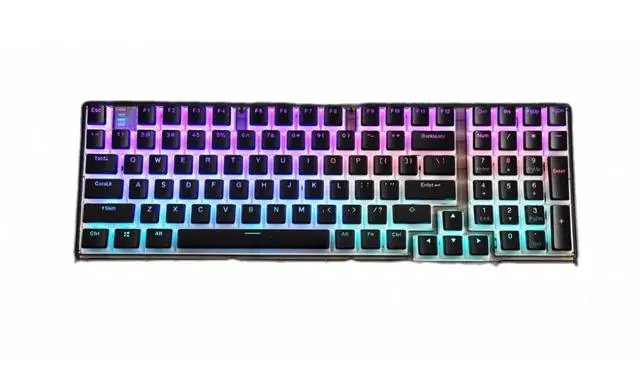 Main image of Darmo Shark K7 Pro Wired+2.4G Wireless Dual-mode Mechanical Keyboard - GATERON Yellow Switch
