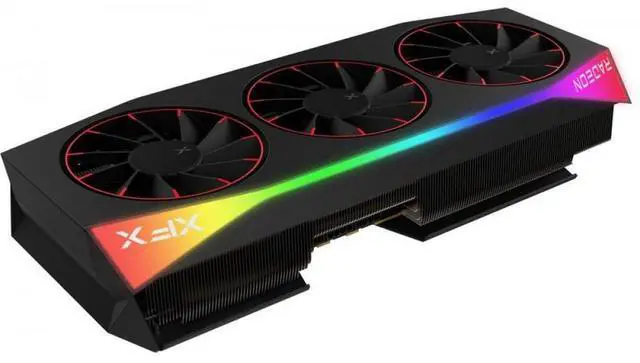 Alt view image 2 of 5 - XFX Mercury AMD Radeon RX 9070 XT OC Magnetic Air Edition with RGB 16GB GDDR6 HDMI 3xDP, AMD RDNA 4 RX-97TMARGB9
