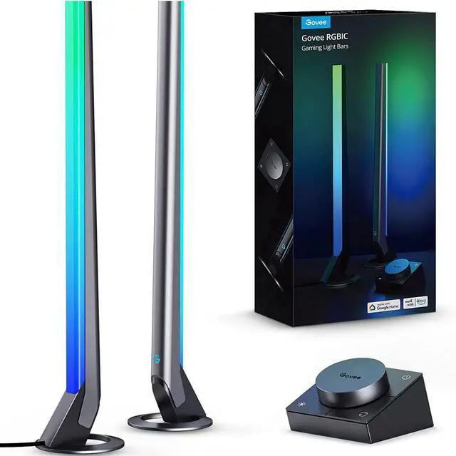 Main image of Govee RGBIC Wi-Fi Gaming Light Bars with Smart Controller