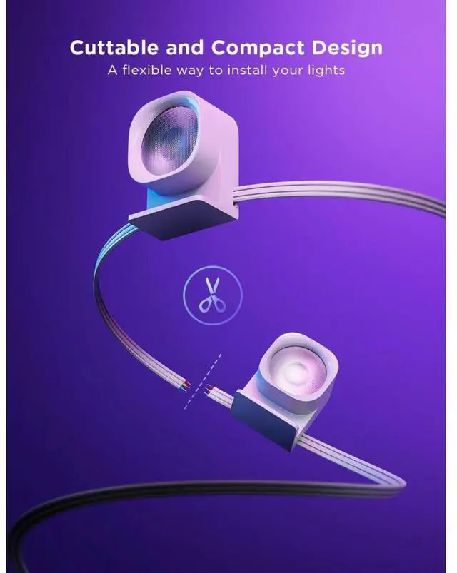 Alt view image 3 of 7 - Govee IC String Indoor Downlight - 5m (16.4ft)