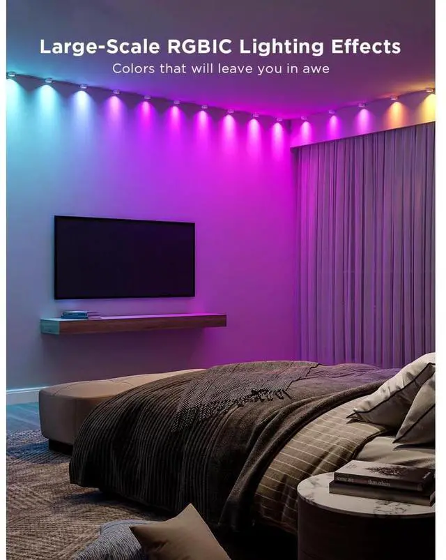 Alt view image 5 of 7 - Govee IC String Indoor Downlight - 5m (16.4ft)