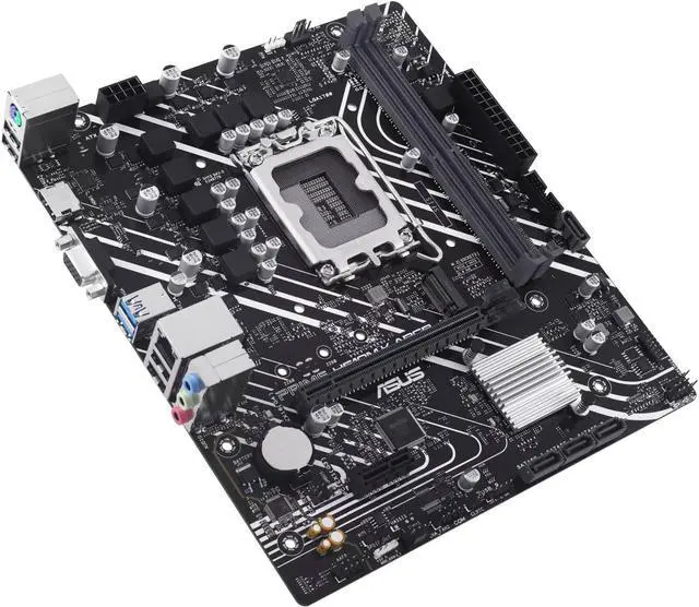 Alt view image 3 of 4 - Asus Prime H610M-K DDR5 Gaming Motherboard