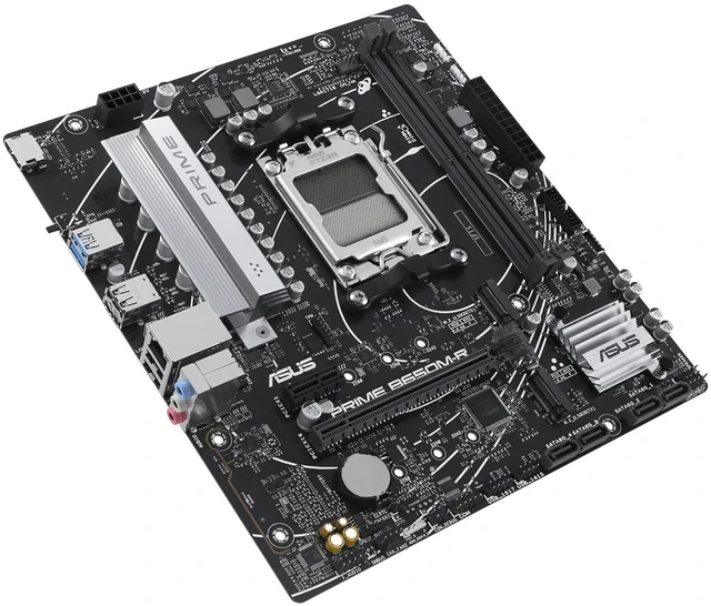 Alt view image 5 of 11 - ASUS Prime B650M-R Gaming Motherboard