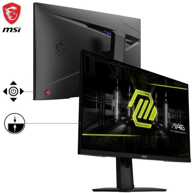 Alt view image 4 of 7 - MSI MAG 274QRF-QD E2 27" 180Hz WQHD Gaming Monitor
