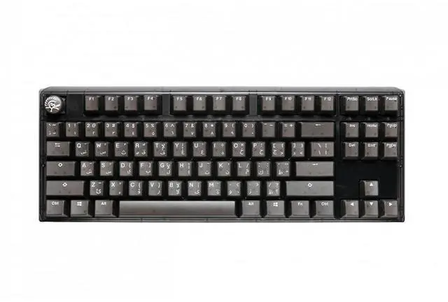 Alt view image 2 of 7 - Ducky One 3 RGB TKL - Arabic - Cherry Blue - Black