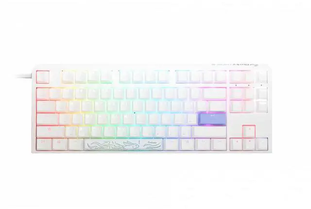 Main image of Ducky One 3 RGB TKL - Arabic - Cherry Silent Red - White