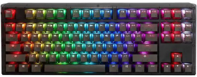 Main image of Ducky One 3 Aura RGB TKL - Arabic - Cherry Red - Black