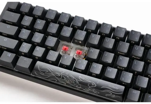 Alt view image 3 of 6 - Ducky One 3 Mini - Arabic - Silent Red Switch - Black