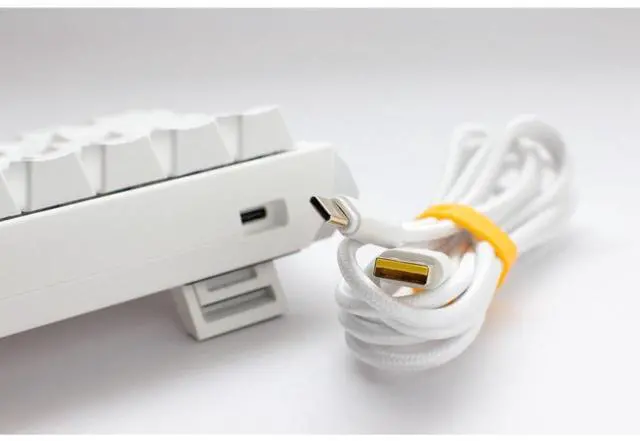 Alt view image 6 of 7 - Ducky One 3 Mini - Arabic - Silent Red Switch - White