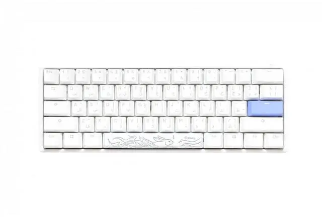 Alt view image 2 of 7 - Ducky One 3 Mini - Arabic - Silent Red Switch - White