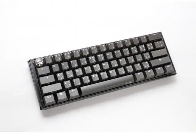Alt view image 4 of 7 - Ducky One 3 Aura Black Mini - Arabic - Silent Red Switch - Black