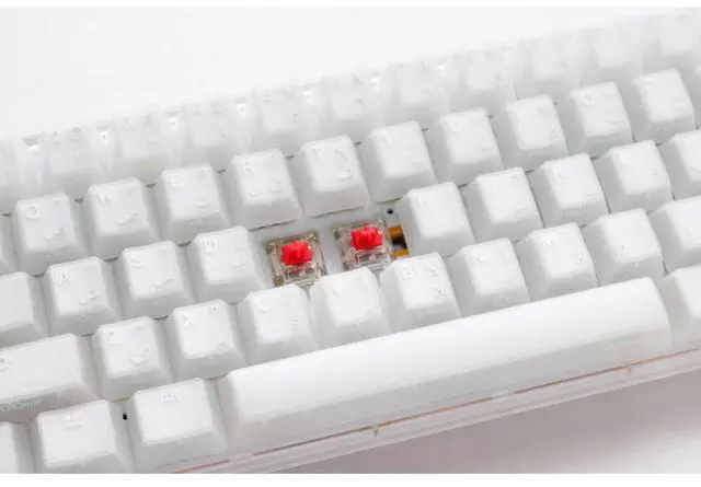 Alt view image 3 of 7 - Ducky One 3 Aura White Mini - Arabic - Red Switch - White