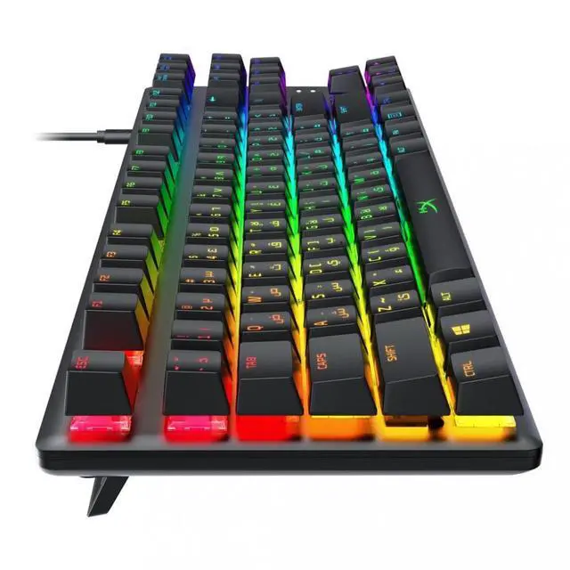 Alt view image 2 of 3 - HyperX Alloy Origins Core PBT TKL - Mechanical Gaming Keyboard - Arabic