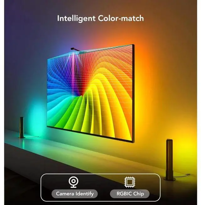 Alt view image 4 of 5 - Govee DreamView T1 Pro TV Backlight