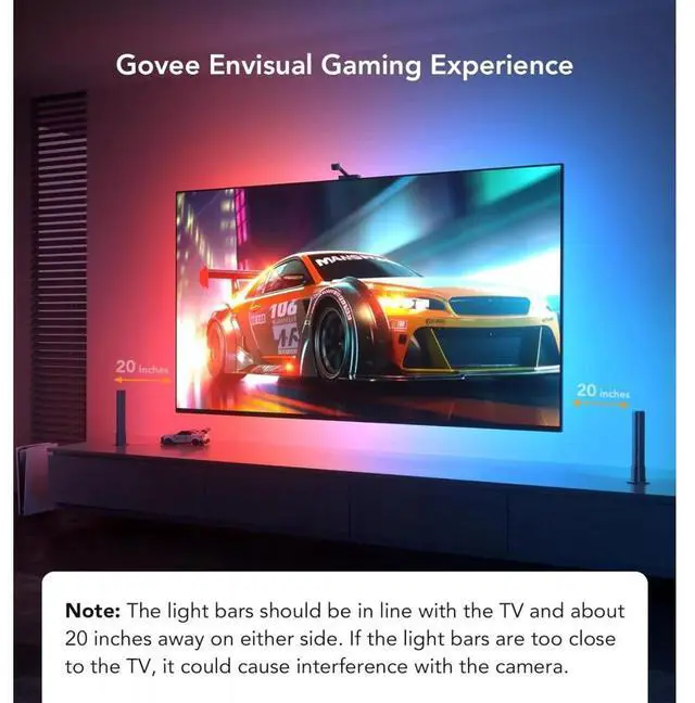 Alt view image 3 of 5 - Govee DreamView T1 Pro TV Backlight