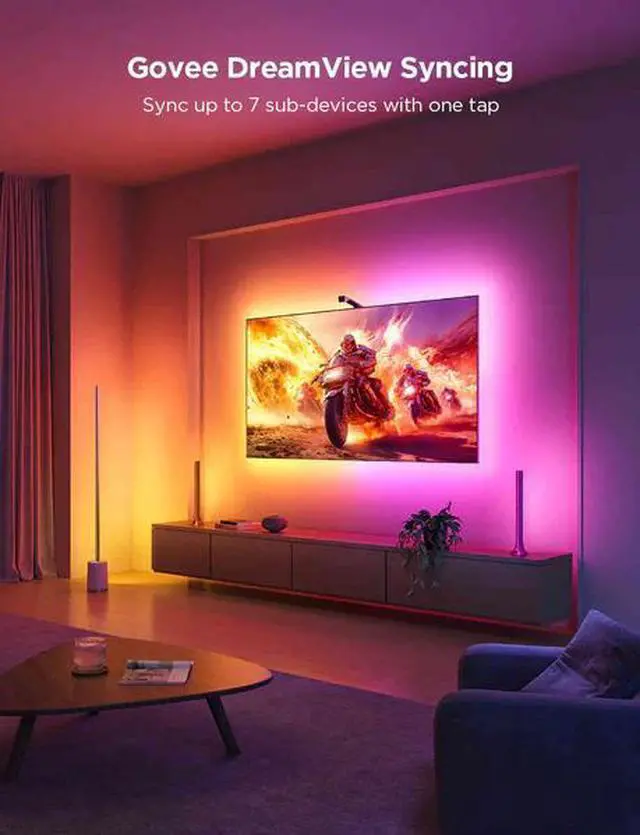 Alt view image 3 of 4 - Govee Envisual TV Backlight 3S (55-65 inch)