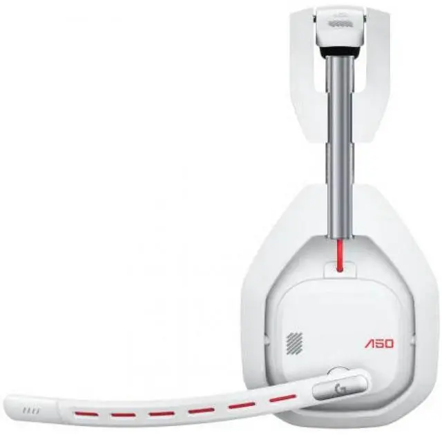 Alt view image 5 of 6 - Astro A50 LIGHTSPEED Wireless Gaming Headset Gen5 + Base Station [PS5 - PC - PS4 - Xbox ] - White
