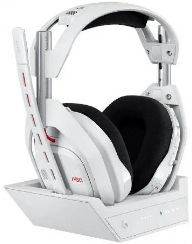 Main image of Astro A50 LIGHTSPEED Wireless Gaming Headset Gen5 + Base Station [PS5 - PC - PS4 - Xbox ] - White