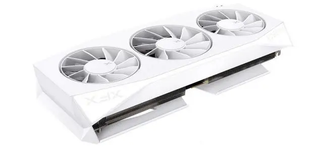 Alt view image 2 of 5 - XFX Mercury AMD Radeon RX 9060 XT OC 16GB GPU - White