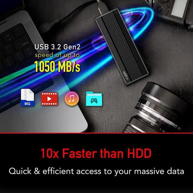 Alt view image 2 of 6 - Addlink P20 Portable SSD - 1TB