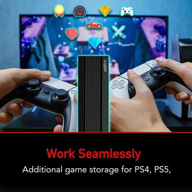 Alt view image 3 of 6 - Addlink P20 Portable SSD - 1TB
