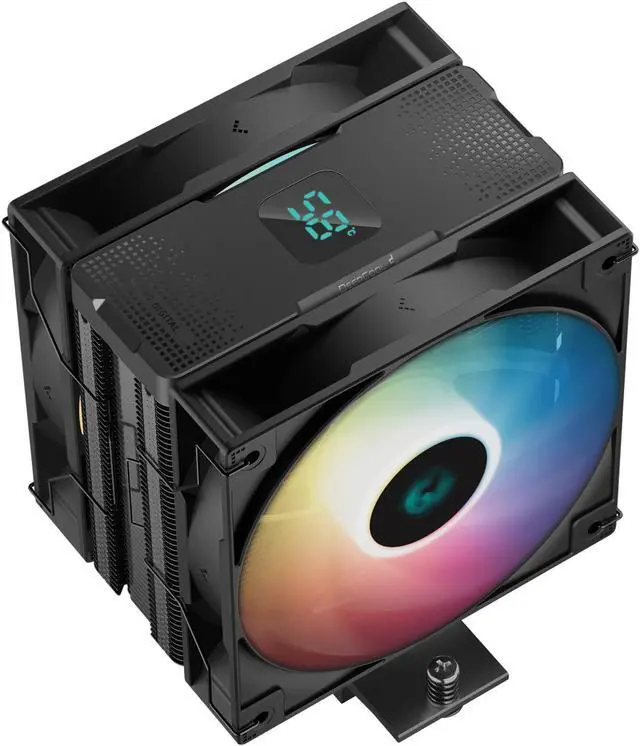 Alt view image 3 of 7 - Deepcool AG400 Air cooler ARGB Digital Plus - Black
