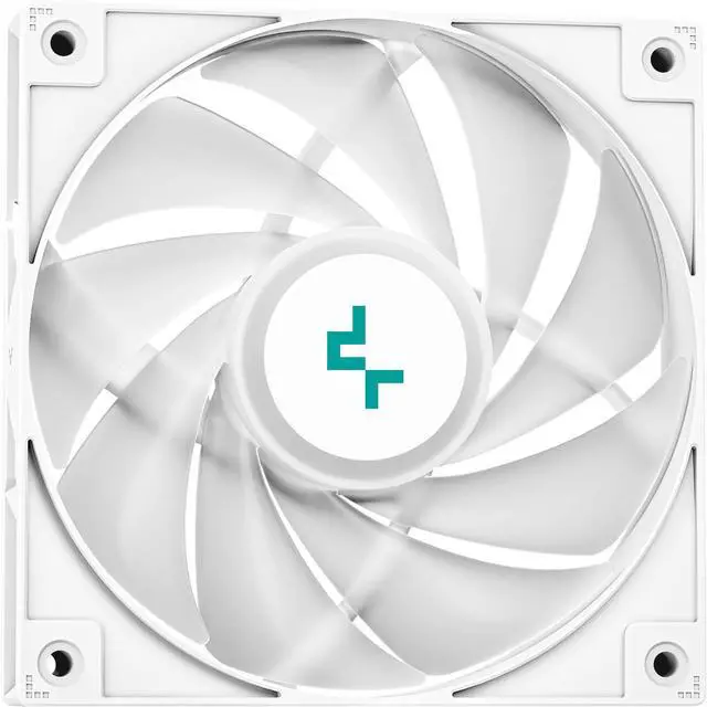 Alt view image 3 of 5 - Deepcool AIO Liquid Cooler LE520 A- RGB - White