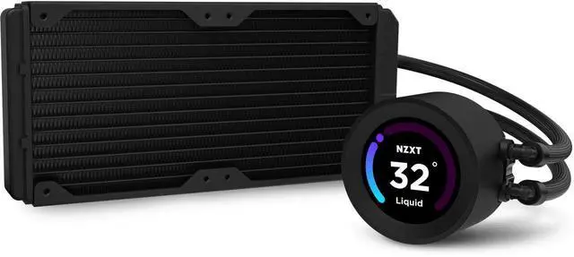 Alt view image 3 of 6 - NZXT Kraken Elite 240 Cooler 240mm - Black