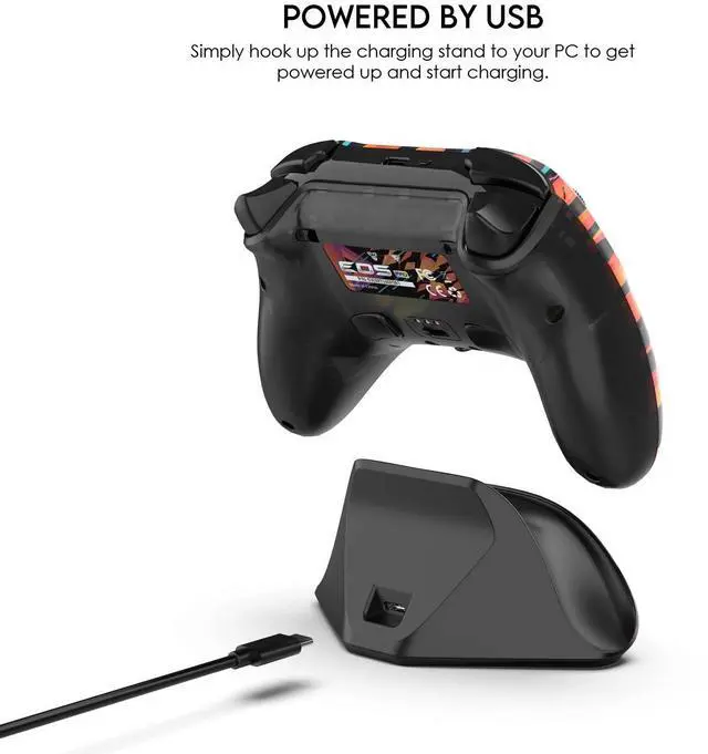 Alt view image 3 of 6 - Fantech ACGP03 Wireless charging dock - Black