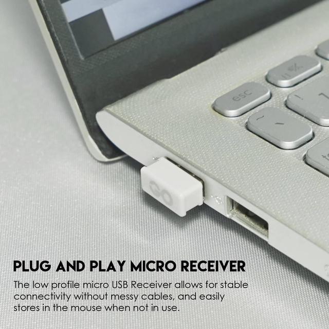 Alt view image 4 of 5 - Fantech W191 Wireless office Mouse